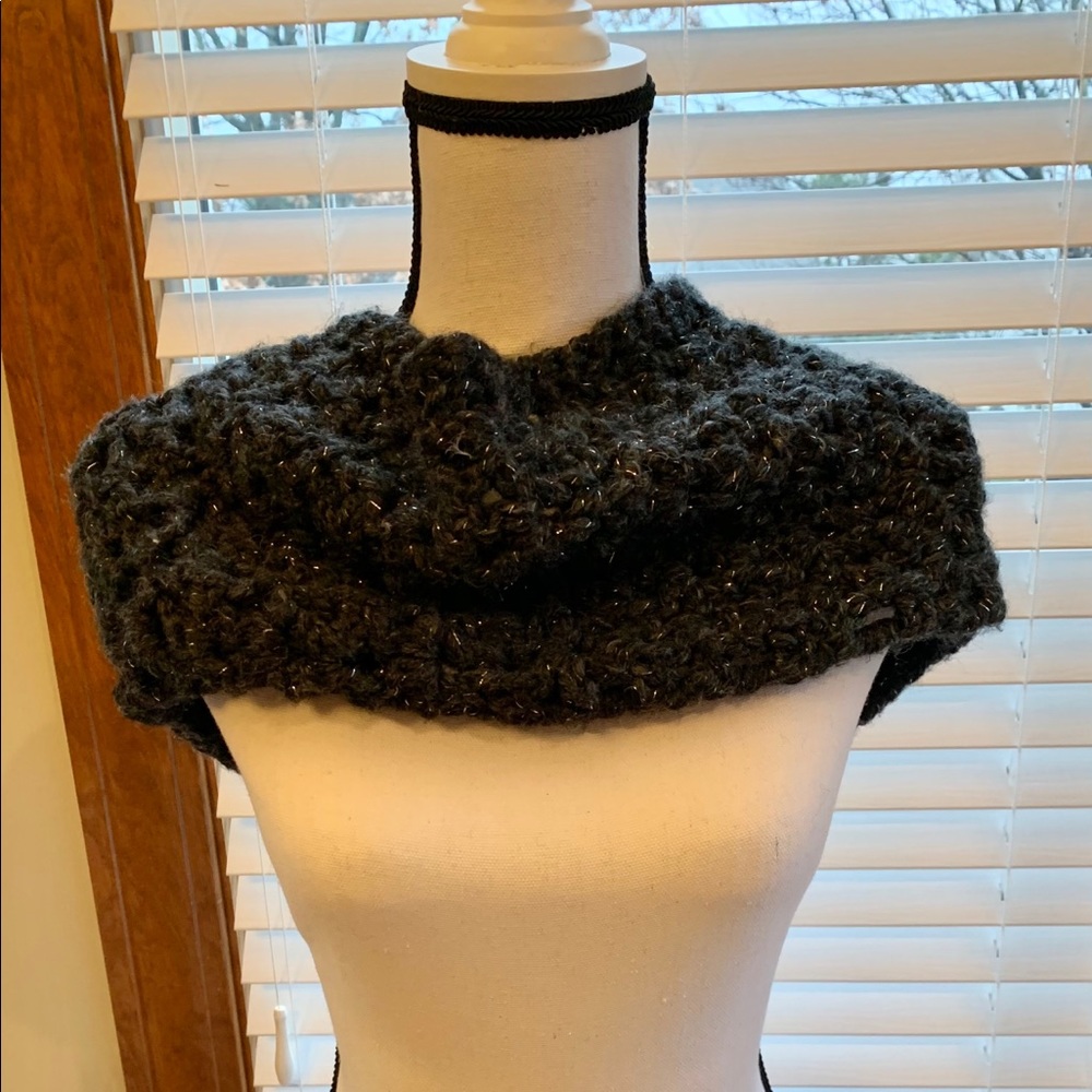 Hand Crocheted Infinity Scarf - Picture 2 of 6